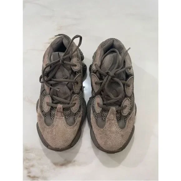 adidas YEEZY 500 Earth Tone Sneakers - Picture 2 of 7
